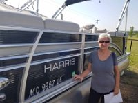2023 HarrisPontoon2018 05 : Bostwick Lake, MI, 2023 - Harris Pontoon 2018