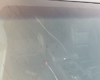 2025_EdbergSuburbanCrackedWindow A rock broke our Suburban window on the trip to FL :-(