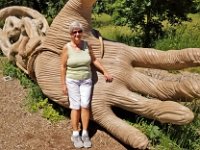 2022 Morton BASILICA04 : Morton Arboritum, Edberg, Susan, 2022 - Morton Arberutum Human Nature