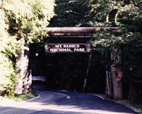 Rainier - Nat Park Sign