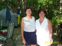 Susie and Dee June 21 2003