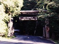 Rainier - Nat Park Sign