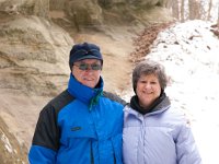 StarvedRockHike 0019  Starved Rock Ice Falls Hike - 2010-01 : Starved Rock, Illinois